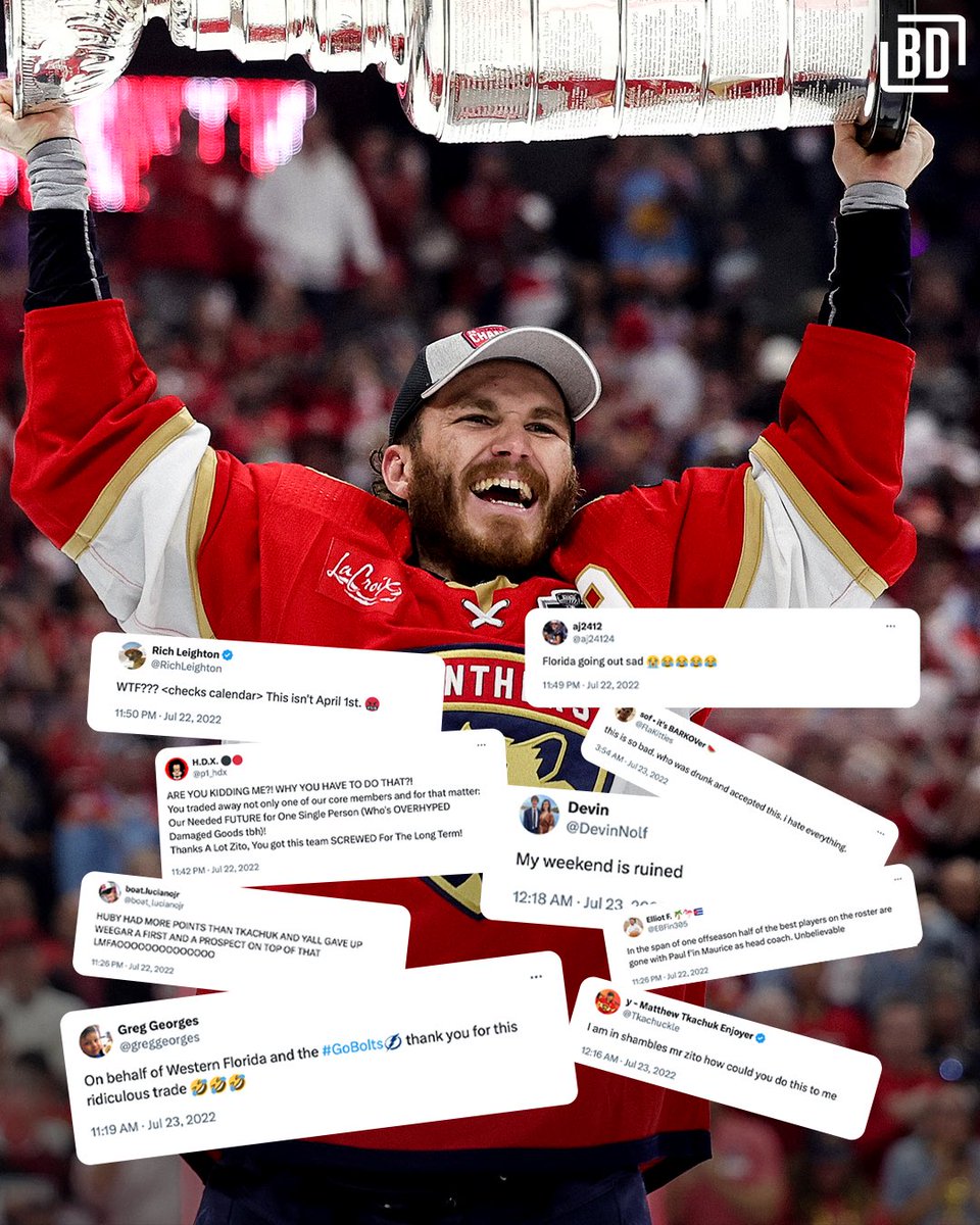 BarDown's tweet image. Looks like it worked out pretty well for the Panthers!🤝