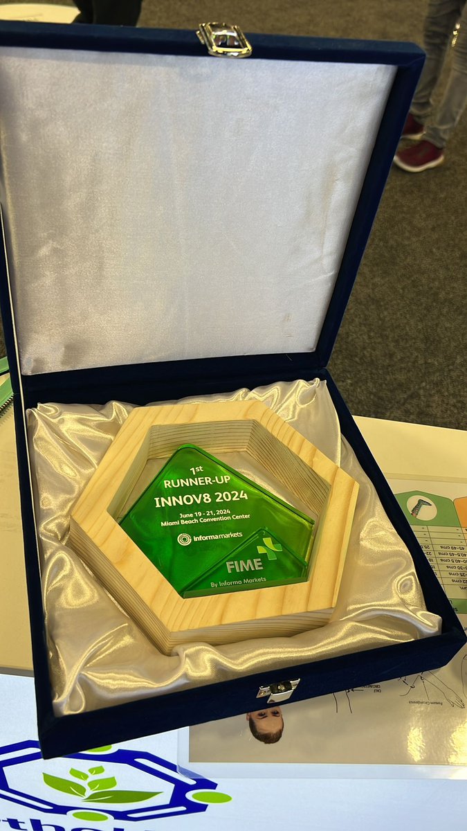 OrthoHeal's tweet image. 🚀 Thrilled to announce that OrthoHeal has been awarded the first runner-up prize at Innov8 2024, part of FIME 2024!

🎉 This achievement is a testament to our team's hard work, dedication, and innovative spirit.

#OrthoHeal #Innov82024 #FIME2024 #Innovation #TeamWork #Success