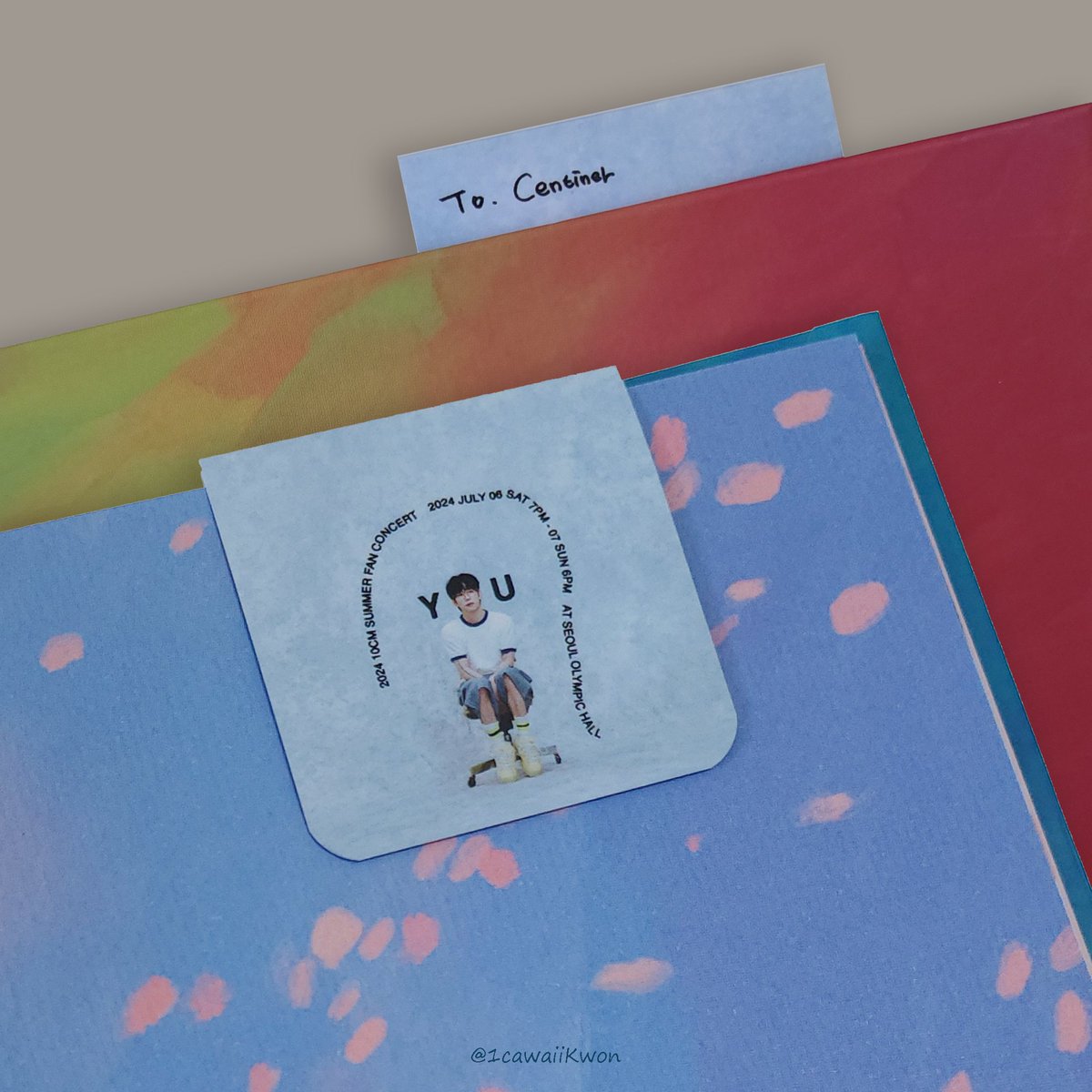 🌿𝟭𝟬𝗖𝗠 𝟭𝘀𝘁 𝗙𝗔𝗡 𝗖𝗢𝗡𝗖𝗘𝗥𝗧🌿
<10CM YOU>에서 자석 북마크 나눔합니다

🥕일시: 07/07(막콘)
🥕수량: 70개
🥕인증: 팔로우 or #RT

장소와 시간은 당일 타래 공지 예정

#권정열 #십센치 #10CM