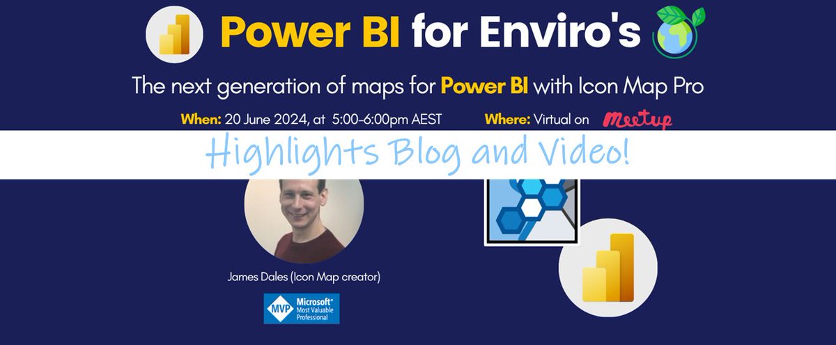 Christian Borovac (@christianboro07) on Twitter photo The recording and blog from our 🌏 #PowerBI4Enviro's session 📊 last week is now available: discoverei.com/blog/icon-map-…
Huge thanks to <a href="/jamesdales/">James Dales</a> for the great demo on the #IconMapPro custom visual. For those interested take a look here: iconmappro.com
#DataDiscoverEI The recording and blog from our 🌏 #PowerBI4Enviro's session 📊 last week is now available: discoverei.com/blog/icon-map-…
Huge thanks to <a href="/jamesdales/">James Dales</a> for the great demo on the #IconMapPro custom visual. For those interested take a look here: iconmappro.com
#DataDiscoverEI