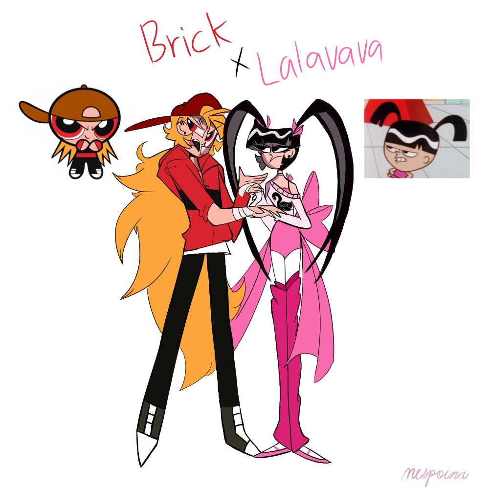 Mespoinathecul1's tweet photo. BEHOLD MY CRACKSHIP! The leader of the Rowdyruff Boys ❌ and the embodiment of silent feminine rage 🖤
what would their ship name be? #BrickLava or #BrickLala
#ppg #ppgfanart #powerpuffgirls #cartoonnetwork #dexterslab #Lalavava #crossover #brickxlala #Brickxlalavava https://t.co/XNHJXDb72a