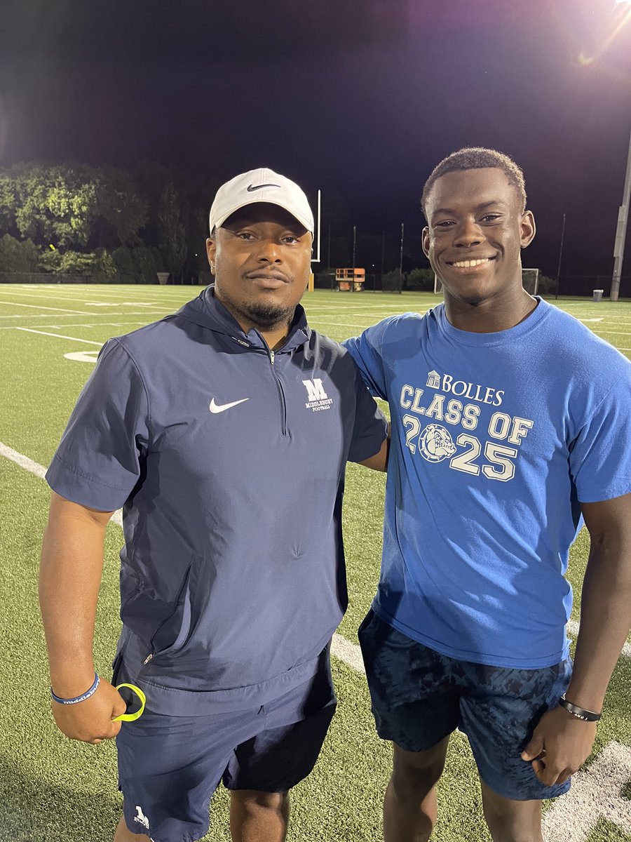 The Brown camp was great and I had a great time competing. Thanks to <a href="/CoachW_Edwards/">Willie Edwards</a> for the invite!
<a href="/BrownU_Football/">Brown Bears Football</a> 
<a href="/bolles_atp/">Coach Toblin</a> 
<a href="/DeshawnBrownInc/">Deshawn Brown</a>