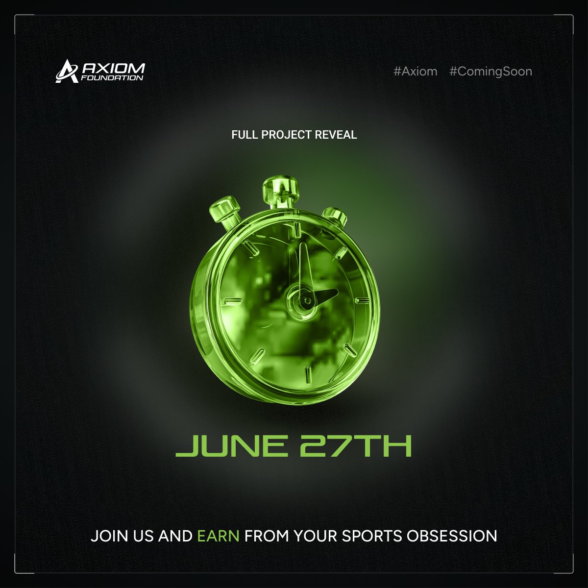 📅June 27th - Join us and earn from your sports obsession.