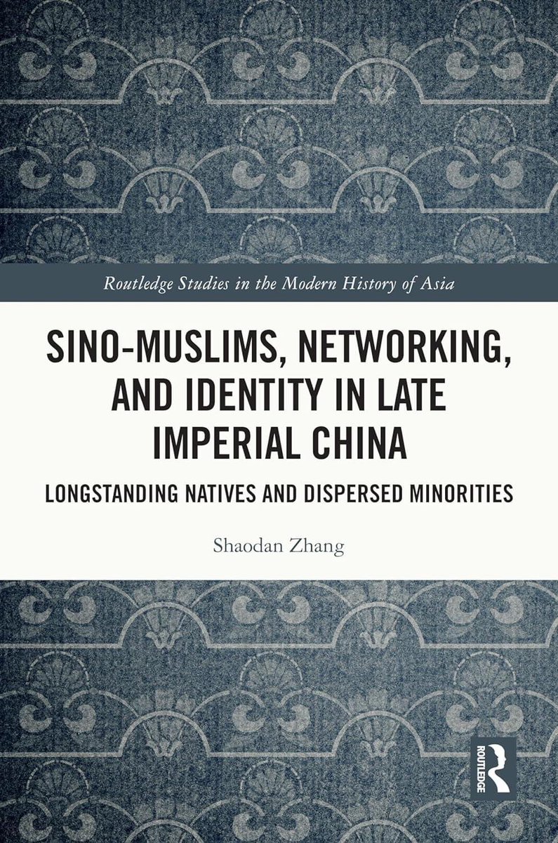 Congratulations to Shaodan Zhang for this new book on Muslims in Ming-Qing China. Out this July!