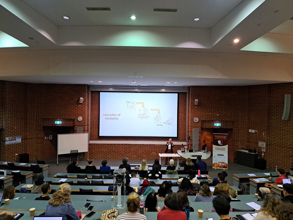 BZuaro's tweet photo. Learned a lot from @AnneliesKusters extremely interesting and clear keynote about the ideologies of modality at #ss25. Human communication is incredible. https://t.co/cxUcwUcyGC