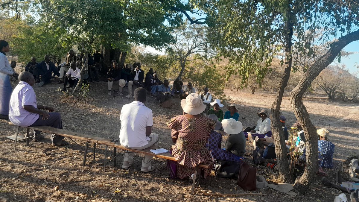 On the 29th of May we had a fruitful engagement with the community leadership at Gwanda rural ward 2. The purpose of the meeting was 

1. Establish relations with the Ward leadership 
2. Understand the Ward’s issues and challenges pertaining to child 
1/2