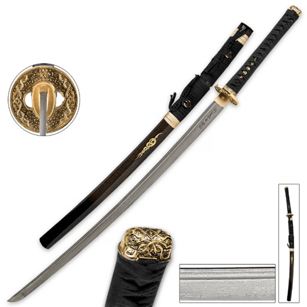 Swordkingdomusa's tweet photo. Unleash your inner warrior with the Shikoto Black #Kogane #Dynasty Forged Katana. Precision-crafted for strength and beauty. Order now and embody the samurai spirit! 👉 https://t.co/bQfa06icLi
.
#SpaceX #lazysunday #hungary #shikoto #katana #sword https://t.co/QaFr2FLeL6