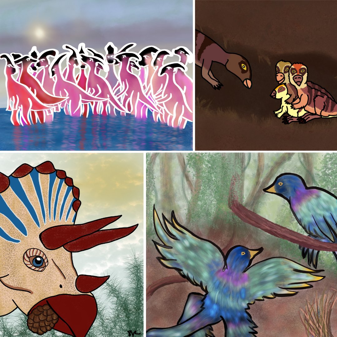 Happy #DrawADinosaurDay !

If you love #dinosaurs, today is the perfect day to share your art, or even a doodle

We’ve made our own dinosaur art over the years. Here’s some that we’ve given to our patrons