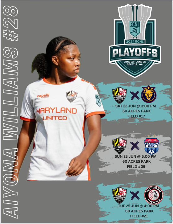 Last game! Looking to end the season on a high note!

<a href="/ECNLgirls/">ECNL Girls</a> <a href="/ImYouthSoccer/">ECNL/GA/Recruiting/College Soccer</a>
<a href="/TheECNL/">The ECNL</a> <a href="/PrepSoccer/">Prep Soccer ⚽️</a>
<a href="/teamgiveandgo/">Team Give & Go</a> <a href="/TopPreps/">College Coach / College Scout / College Recruiter</a>
<a href="/TopDrawerSoccer/">TopDrawerSoccer</a> @SoccerMomInt @mYouthSoccer <a href="/ImCollegeSoccer/">College Soccer Truth ™</a>
<a href="/TheSoccerWire/">SoccerWire</a>