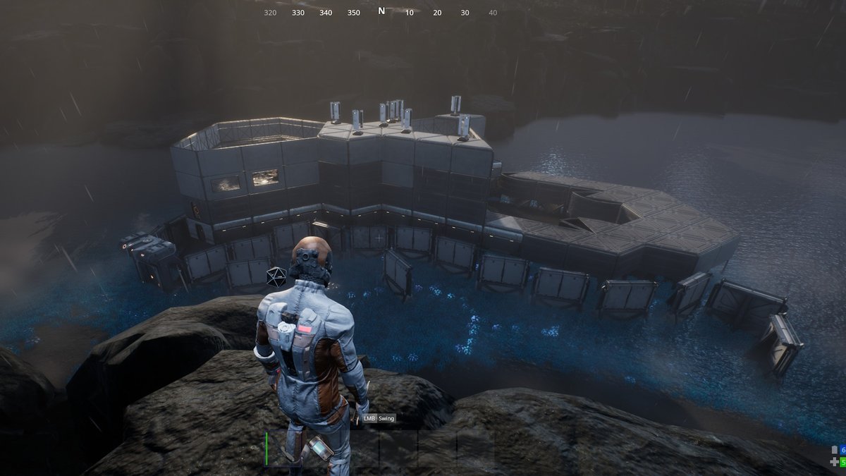 Outerstellar__'s tweet image. This month&apos;s wipe (Thursday 27th of June) will host a fun and relaxed base design challenge for solo players and teams to flaunt their exceptional base designs.  Join our discord and we will pick our favorites.  🛖🏡🏠🏘️🏚️

Out now on Steam🔗bit.ly/OuterstellarOu…