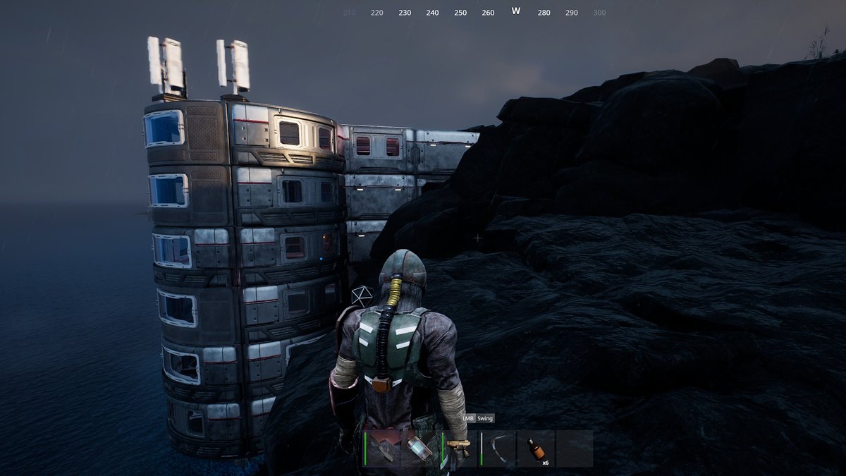 Outerstellar__'s tweet image. This month&apos;s wipe (Thursday 27th of June) will host a fun and relaxed base design challenge for solo players and teams to flaunt their exceptional base designs.  Join our discord and we will pick our favorites.  🛖🏡🏠🏘️🏚️

Out now on Steam🔗bit.ly/OuterstellarOu…
