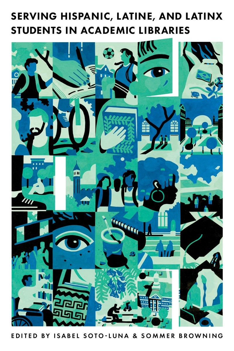 LibJuicePress's tweet image. Join us for a virtual book launch of Serving Hispanic, Latine, and Latinx Students in Academic Libraries on August 6th at 11:30 am CT! libraryjuice.zoom.us/webinar/regist…