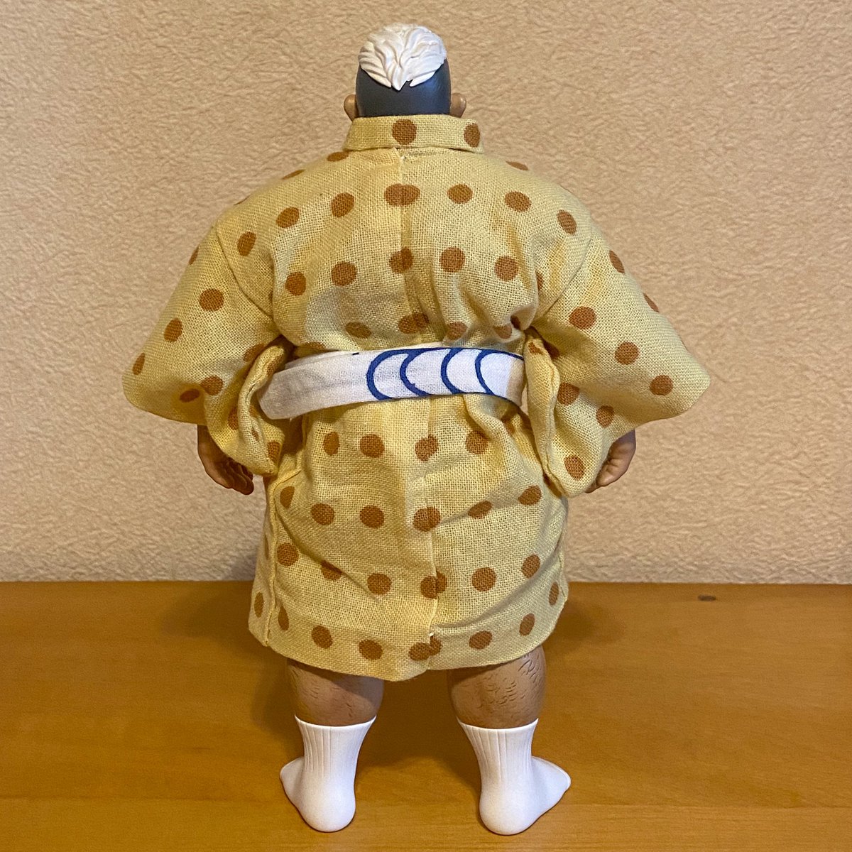 rokusyaku_ff's tweet photo. I made a traditional Japanese yukata for Mr. Bruin 2.0.
#dsdcshop https://t.co/yhO007qerI