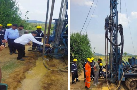 UpendrraRai's tweet image. Ministry of Coal initiates India’s #FirstEver #PilotProject for #UndergroundCoalGasification in #Jharkhand. It aims to Revolutionize the ##CoalIndustry by using on-site coal gasification to convert it into valuable gases such as methane, hydrogen, carbon monoxide, and carbon…