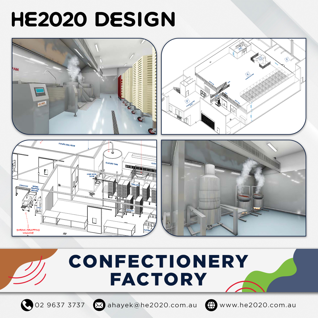 Another sample design for a Food Factory! Watch it come to life on the 3D Walkthrough we made for it! Most of the equipment are supplied by HE2020. See your favorite HE2020 products in action with vivid details!

youtu.be/LhzIcoYsVl4