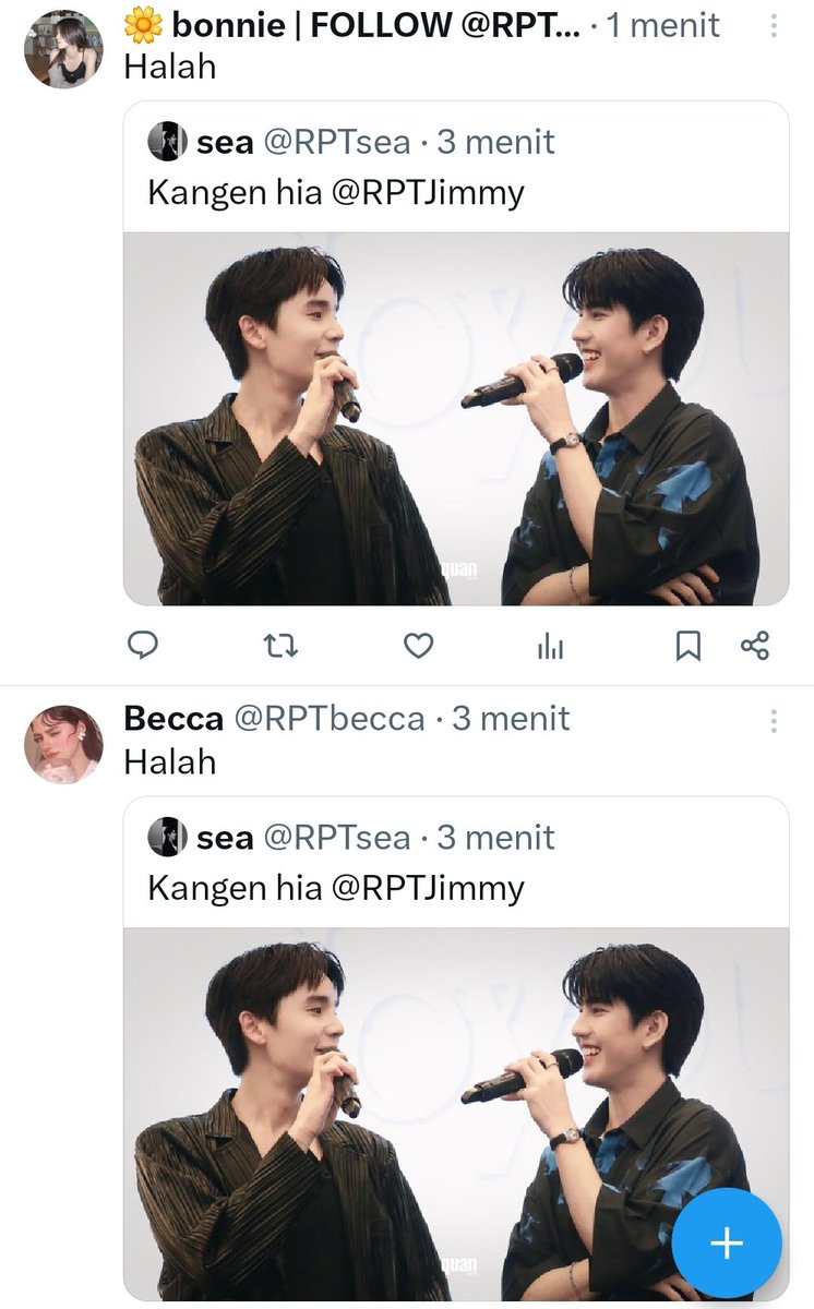 Iri? Bilang bos😎 PALPALEPALPALE

Hia liat ada yang iri <a href="/RPTJimmy/">𝗝𝗶𝗺𝗺𝘆</a>