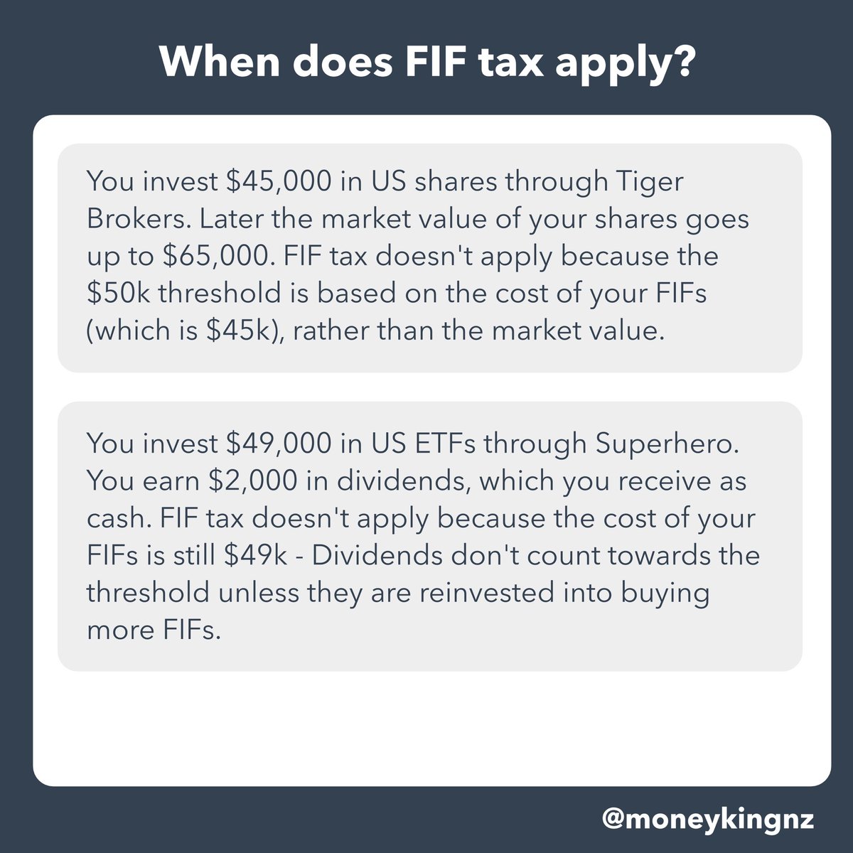 So much confusion out there around FIF tax. Here’s a quick guide to when it does and doesn’t apply.