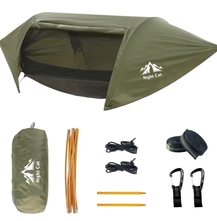 DahliaJohn98395's tweet image. Innovative Hanging Tree Tent by Night Cat for Unique Camping
Elevate your camping experience with Night Cat&apos;s hanging tree tent. 
#TreeTent #HangingTent #CampingInnovation 
Visit us: nightcat.com/products/hammo…