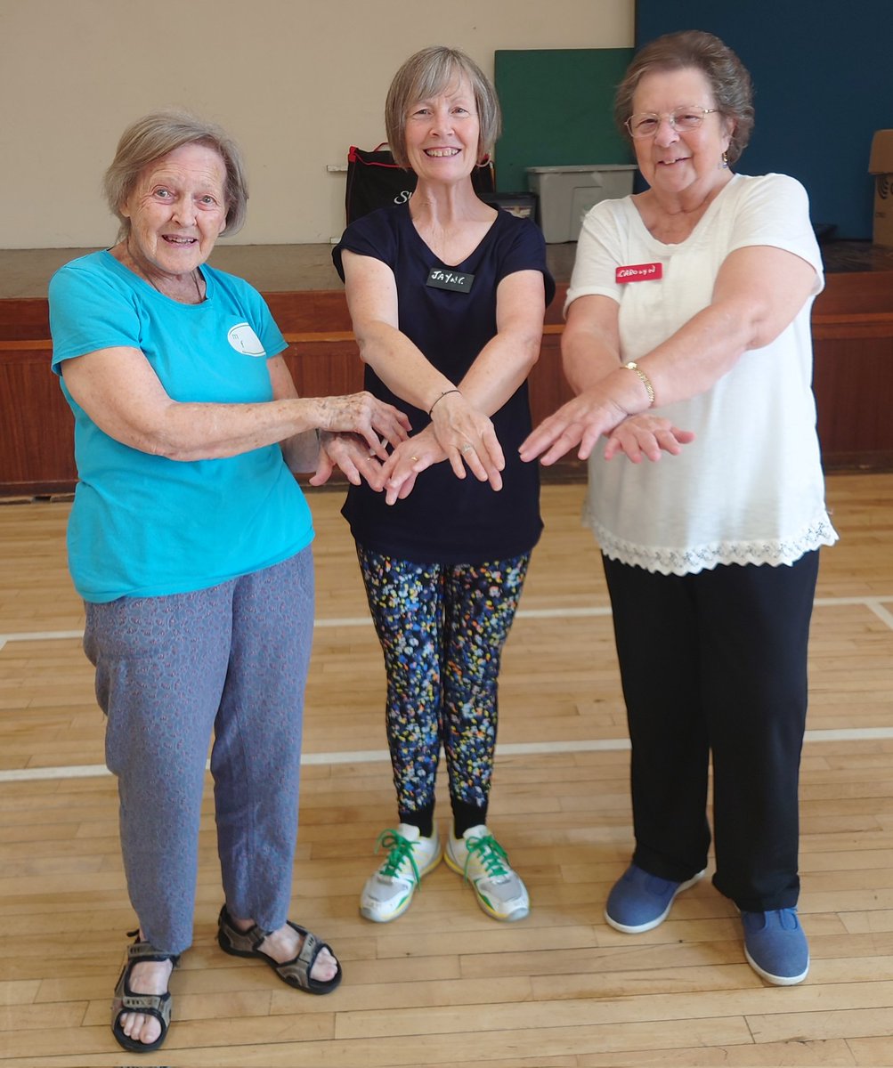 We had a lovely class led by Jayne yesterday! 

There's another chance to dance with Jayne this half term when she'll be covering on 8th July 😊