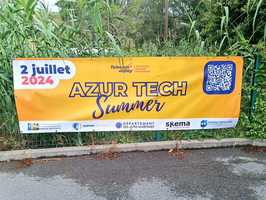 TelecomValley's tweet image. Saurez-vous retrouver les endroits où elles ont été posées ? #SophiaAntipolis #AzurTechSummer