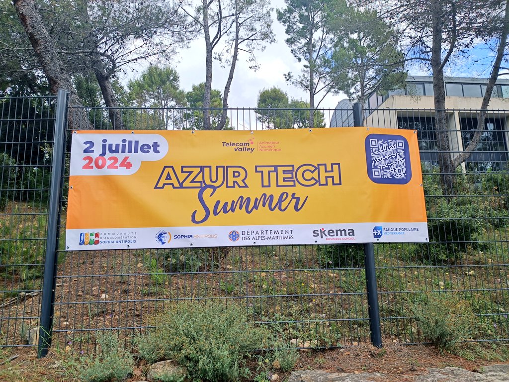 TelecomValley's tweet image. Saurez-vous retrouver les endroits où elles ont été posées ? #SophiaAntipolis #AzurTechSummer