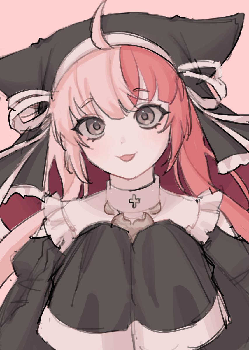 #hoshimiyArt

수녀님이랑 알차게 월루했다~😚