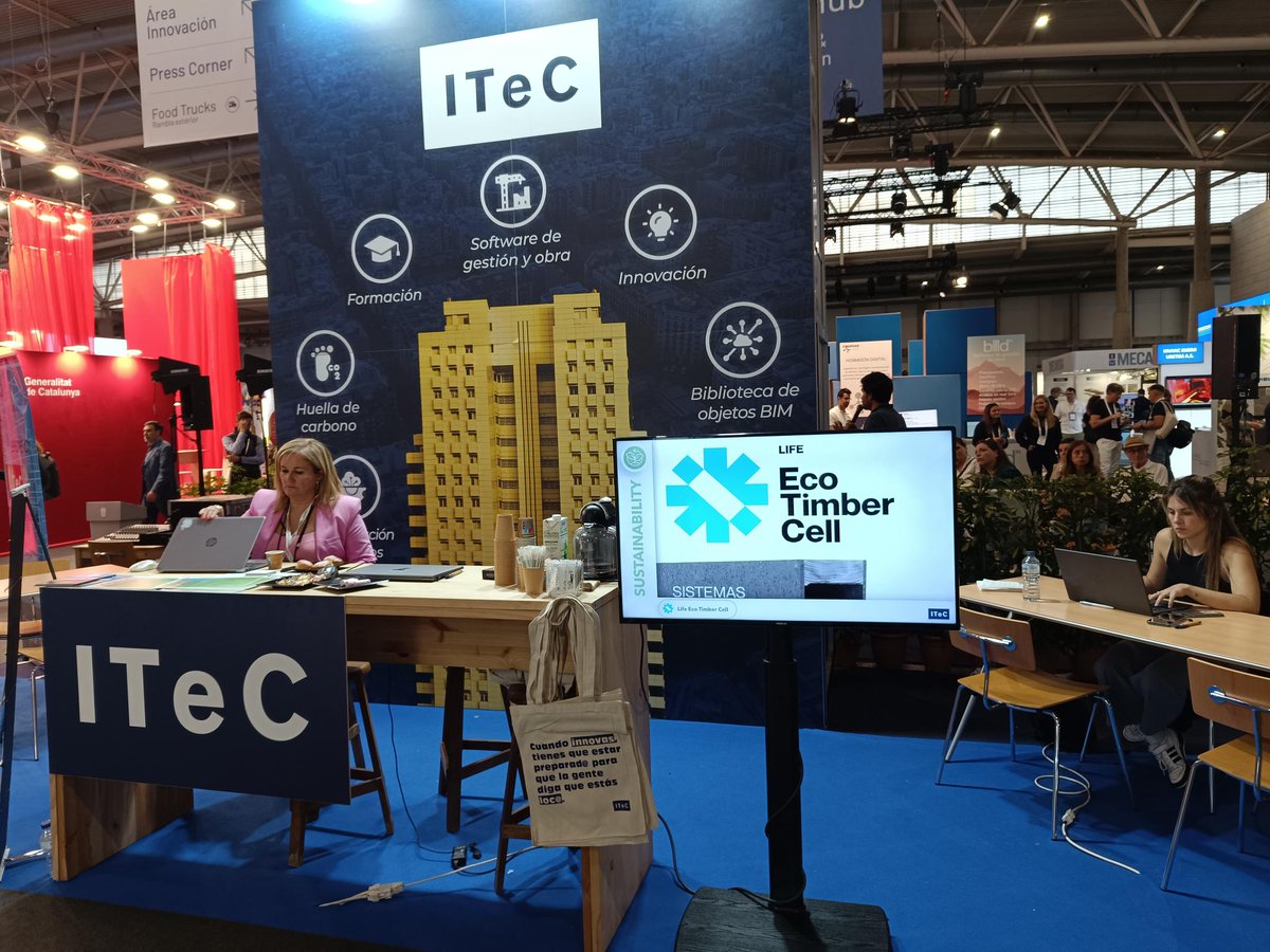🚀 LIFE EcoTimberCell estuvo en <a href="/ConstrumatBCN/">Construmat</a>  2024
El <a href="/ITeC_es/">𝗜𝗧𝗲𝗖</a> participó en la feria de construcción más importante de España representando a LIFE <a href="/ecotimbercell/">LIFE EcoTimberCell</a> 🌍🏗️ 

👉life-ecotimbercell.eu/life-ecotimber…
#BetanzosHB #PEMADE