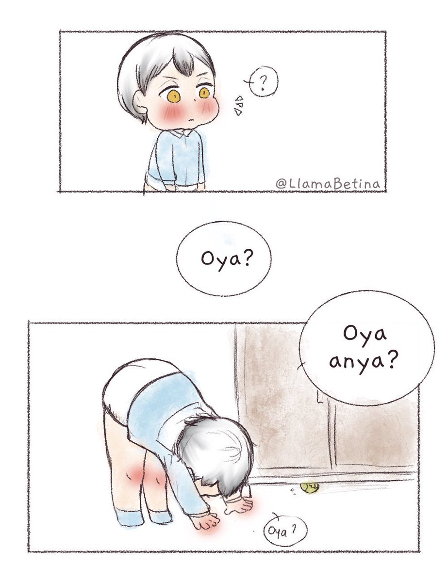LlamaBetina's tweet photo. Oya? oya anya?
- Baby Kita-chan

#Komik4KomaOya https://t.co/uNdFFp9hoM