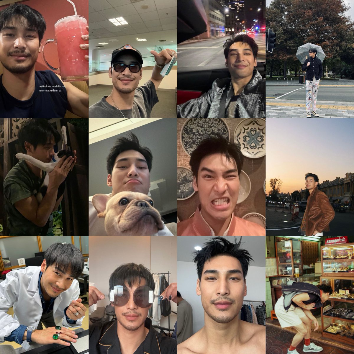 what a blessing, a day full with apo's cute and hot selfies 🫶🏻 always come and fill us in when we're missing him 🥺💛 

#APONattawin @nnattawin1