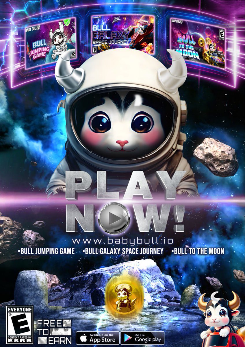 bullsolofficial's tweet photo. Think you've got what it takes to conquer the $BULL market? 🚀 Well, buckle up and get ready to play and earn like never before! With levels you conquer, you'll be rewarded with $SOL tokens that will make your heart race faster than a $BULL on a rampage!🔥🔥🥳😁

So, what are you waiting for? Join the $BULL revolution and let the games begin! Remember, in this world, the only way to win is to play, earn, and think differently. 🙌🏻🔥🚀💸

Official Baby $BULL contract address
EswwDNhPjkku2uWhBsSXPtPkuDUWsx1VPPMPjJ4xfZWu

Official website : https://t.co/vZvkmxTsSH
Official TG: https://t.co/fRqbbtaNJ8

 #BullCoin #CryptoInvesting 
#BabyBull #ToTheMoon #BullRun #Altcoin #SOL #Solana $BULL $SOL #PlayToEarn #MemeCoinMania2024 #BabyBullGames #EarnSOL #CryptoFun #BullishVibes #BabyBullGames #SOLRewards #CryptoGames