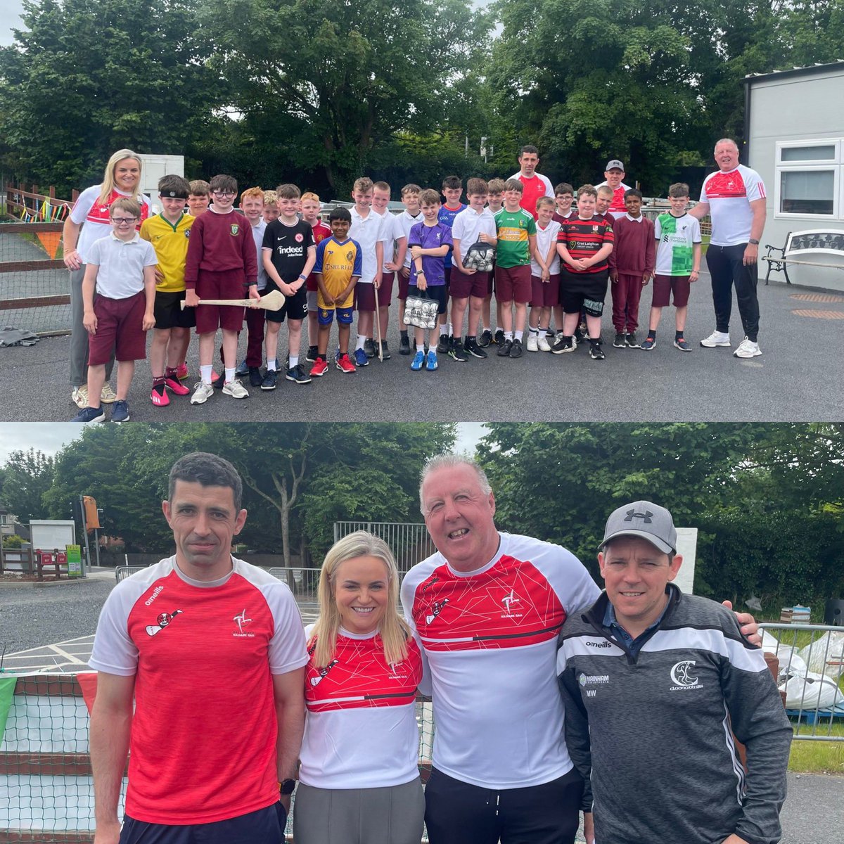 Yesterday we delivered our Camán Let’s Hurl pack to Clane Boys school after completion of the the 6 week program.
Huge thanks to all the staff and to the <a href="/ClaneGAA/">Clane GAA</a> coaches for making this happen while expertly overseen by GPO <a href="/BrianMurrayGPO/">Brian Murray</a>.  See you all again in September 🏳️🏳️