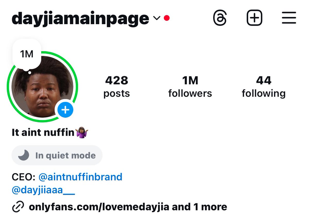 $aintnuffinllc send me 1$ I finally made it to 1M