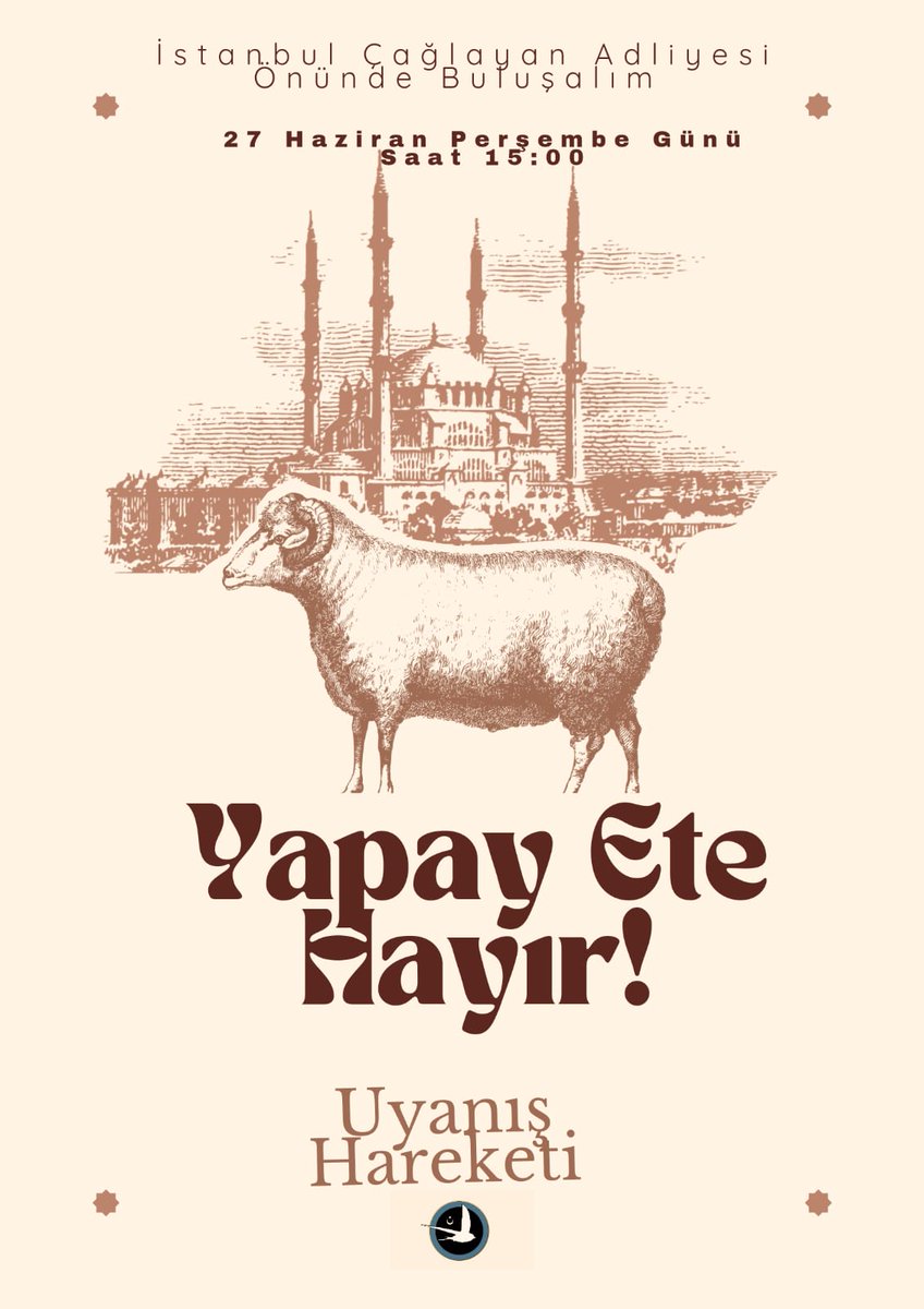 #KöleDeğilMilletiz yapay etin tadına bakmayacağım.