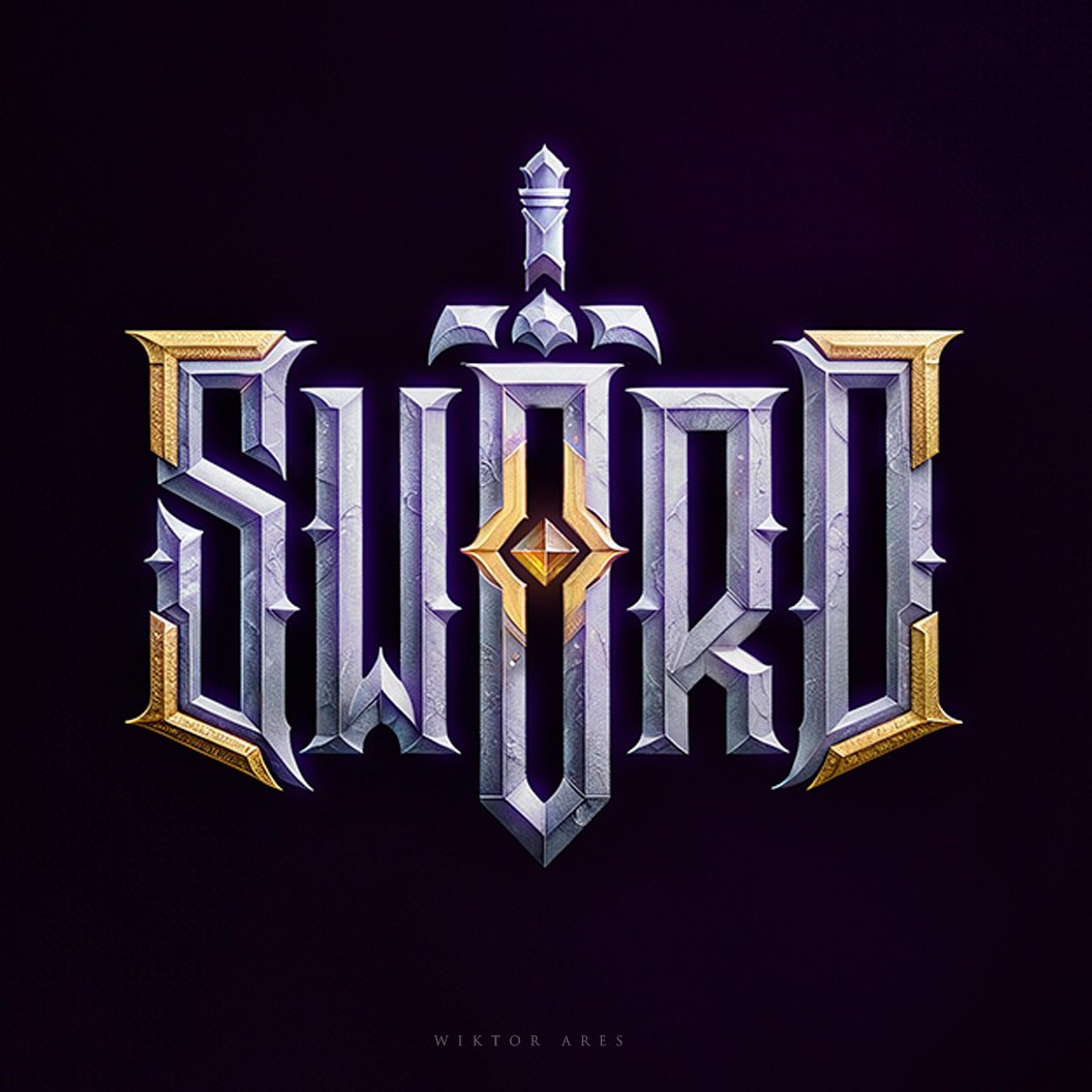 WiktorAres's tweet photo. Sword logo is for sale. 
Files vector (ai, eps, cdr) + raster (png, jpg) 
For purchase and questions, write wiktor.ares@mail.ru

#logo #logodesigner #graphicdesigners #gamelogo #typography #lettering https://t.co/noUdUiOsoM