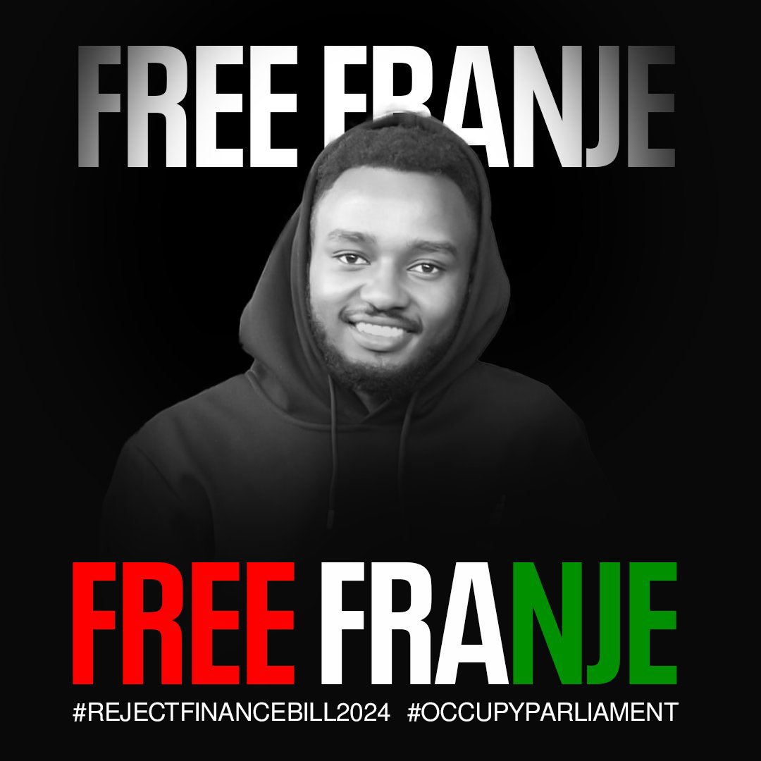 _CrazyNairobian's tweet image. Let's Tweet for our buddies... Every tweet counts 💪🏾
#FreeFranje
#FreeZaddock
#FreeDreyMwangi
#FreeGabrielOguda
#FreeHillah
#FreeShad
#RejectFinanceBill2024