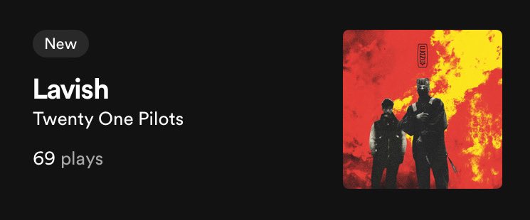 69 plays 
I think <a href="/tylerrjoseph/">tyler jøseph</a> would like it