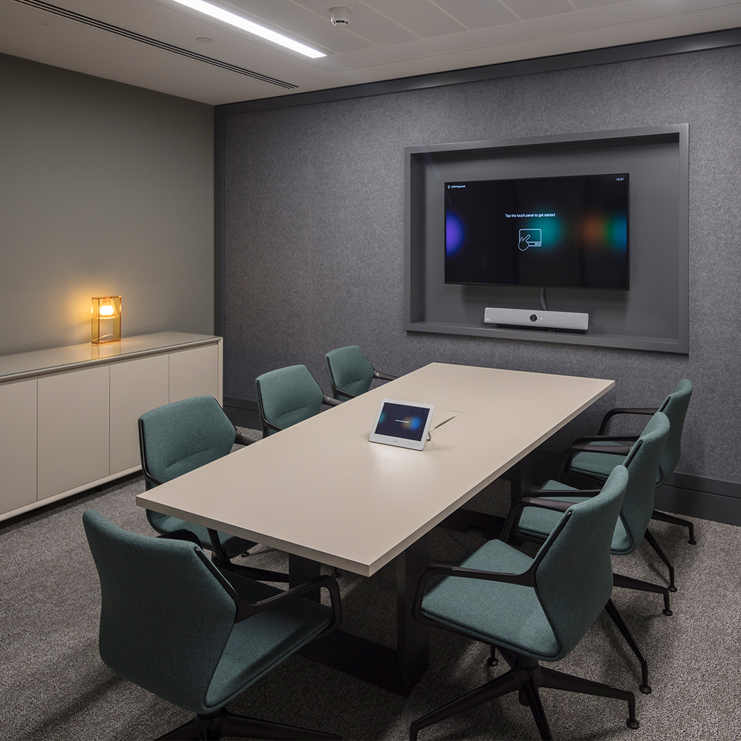 We created a selection of meeting room furniture for the new offices of IFM Investors. Our product range was tailored in a variety of finishes for this project, including Engage tables with integrated Face to Face connectivity Pods and Engage credenzas to compliment the suites.