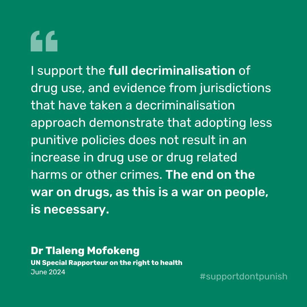 Support.Don't Punish (@sdpcampaign) on Twitter photo 🛑 The war on people that is the 'war on drugs' hits marginalised people the hardest.
📘 The latest report by the UN SR on the right to health, <a href="/drtlaleng/">Dr Tlaleng Mofokeng</a>, shines a light on how punitive policies & practices compound oppression, and need subverting. idpc.net/publications/2… 🛑 The war on people that is the 'war on drugs' hits marginalised people the hardest.
📘 The latest report by the UN SR on the right to health, <a href="/drtlaleng/">Dr Tlaleng Mofokeng</a>, shines a light on how punitive policies & practices compound oppression, and need subverting. idpc.net/publications/2…