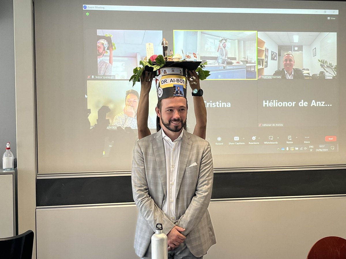 Evelina Trutnevyte (@etrutnevyte) on Twitter photo Congratulations @TSpampatti for a great PhD defence yesterday! 🏅 His last paper was published just a couple of days ago: sciencedirect.com/science/articl…
<a href="/tobiasbrosch/">Tobias Brosch</a> <a href="/UNIGEenergy/">UNIGE Energy</a> <a href="/CISA_UNIGE/">CISA_UNIGE</a> <a href="/unige_en/">UNIGE_en</a> @PsbcLab Congratulations @TSpampatti for a great PhD defence yesterday! 🏅 His last paper was published just a couple of days ago: sciencedirect.com/science/articl…
<a href="/tobiasbrosch/">Tobias Brosch</a> <a href="/UNIGEenergy/">UNIGE Energy</a> <a href="/CISA_UNIGE/">CISA_UNIGE</a> <a href="/unige_en/">UNIGE_en</a> @PsbcLab