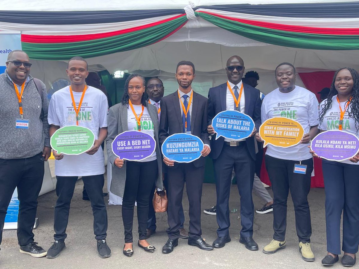 Yesterday, we celebrated the signing of the Global Fund Cycle 7 grant and the opening of a new Medical Supply Chain Center! This underscores our commitment to saving lives and creating a malaria-free future for Kenya.Together, we harness the Power of EveryONE to eliminate malaria