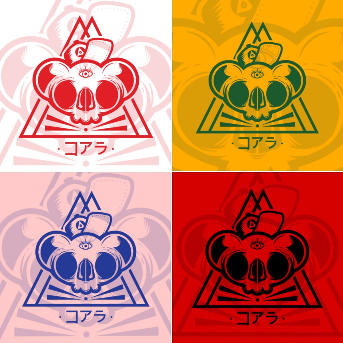 PTITMYTHO's tweet image. 🐨💀 KOALA SKULL💀🐨

New designs collection.

#illustrationartists #illustrator #frenchdesigner #skulldesign #koala