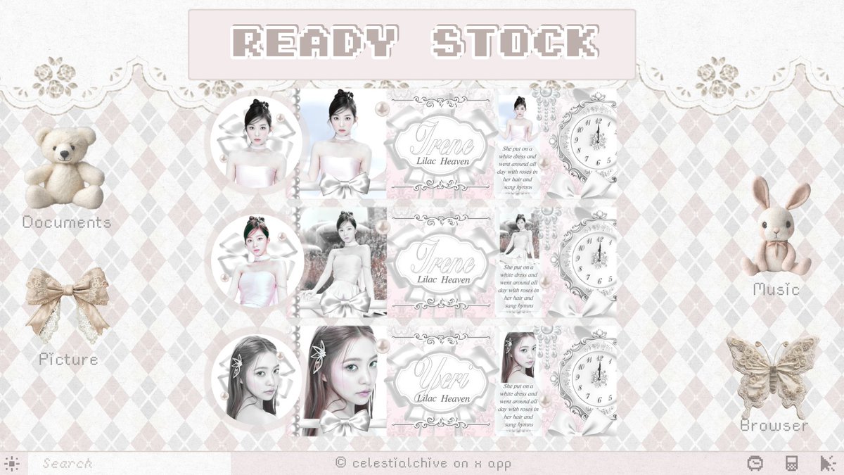 celestialchive's tweet image. { repost will be appreciated, thank you }

hai, aku bawa layout irene dan yeri foto terbaru dengan price 10k, +500p for retext. bisa di take sekarang lewat tele atau dm ( @ after dm)
#zonauang #zonajajan #zonaba