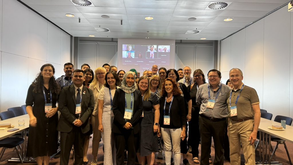 What an amazing #ISBTClinical working party meeting with 50 in-person attendees, plus many more joining virtually! This is our largest crowd in years! Huge thanks to everyone for their hard work!
#ISBTBarcelona
<a href="/ISBTCO/">ISBT Central Office</a>