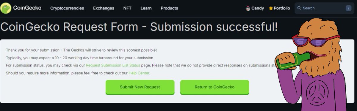 We have just applied for CG With request number CL2506240028

Get ready for the next leg up with the #WULFPACK

$WULF
#memecoin