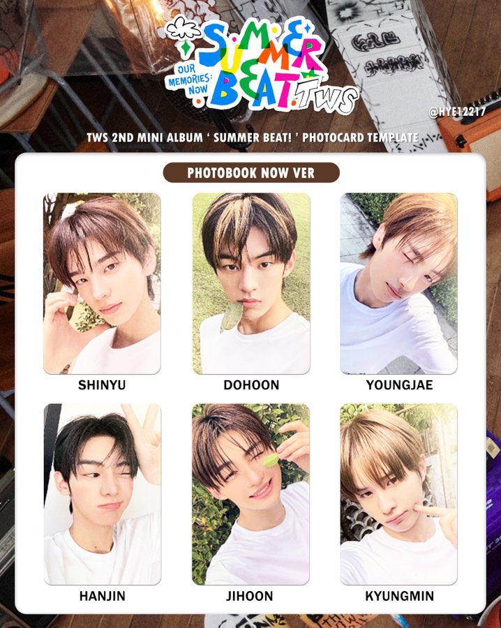 TWS トゥアス ドフン summer beat weverse トレカ TWS mini album SUMMER BEAT WEVERSE SHOP JAPAN POB PHOTOCARD