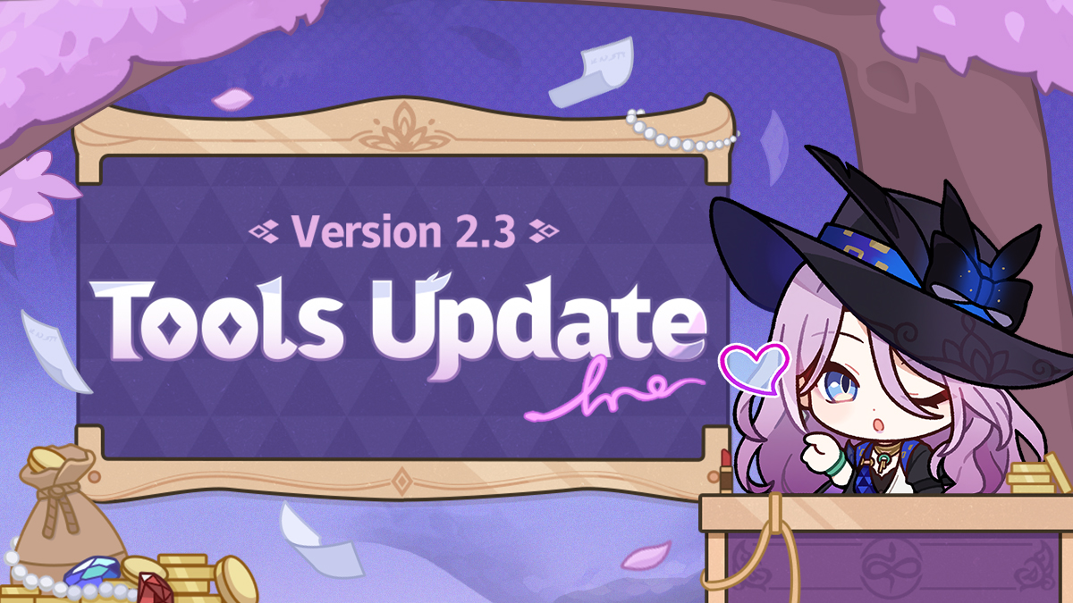 Version 2.3 HoYoLAB Tools Update!

In Version 2.3, the new Upgrade Recommendation tool will provide leveling plans for Trailblazers. Building your characters up quickly will come like a breeze!

The new tool Mimo Bot allows you to check character builds in one click. ※ Must be