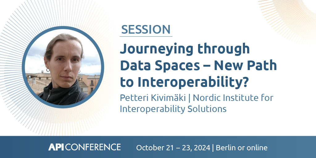 🌐 Dive into the evolution of data spaces with <a href="/pkivima/">Petteri Kivimäki (he/him)</a>! Discover their role in advancing #digitalisation, interoperability, and their impact on data ecosystems and #APIs. Learn about key actors, governance models, and specifications.

▶️ ow.ly/Mrau50Slz8N ◀️