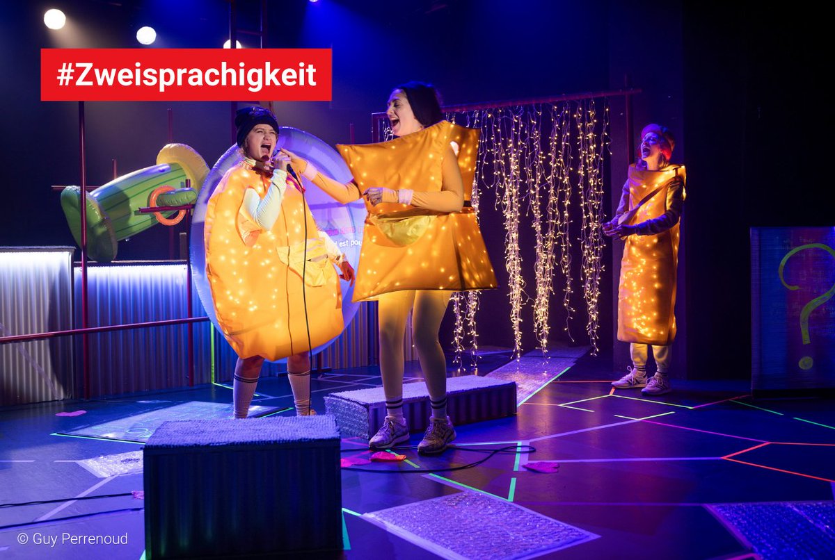 Der diesjährige «Prix du bilinguisme dans la culture» geht an das Theaterzentrum La Grenouille in Biel/Bienne.
La Grenouille lebt die Zweisprachigkeit und engagiert sich dafür, dass Kinder und Jugendliche den beiden Sprachkulturen begegnen.
➡ ow.ly/2MOc50SoS1r