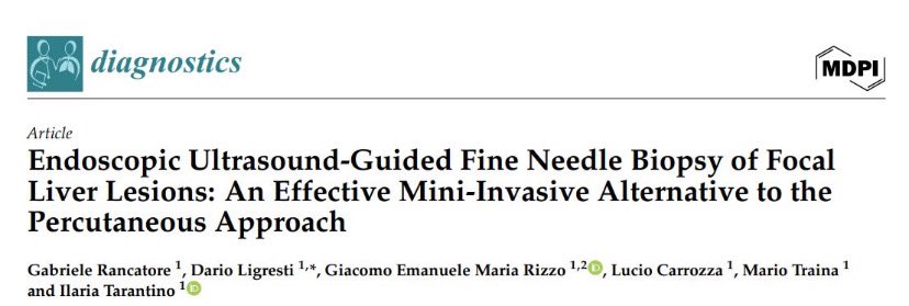 ‼️ Out now!

EUS-FNB of 58 focal liver lesions located in both liver lobes.

100% technical success 

Overall sensitivity and specificy 95% and 100% using wet suction technique.

No pain. No 🩸 

👉🏻 Check it out more in our latest article: lnkd.in/dEtXQcaK