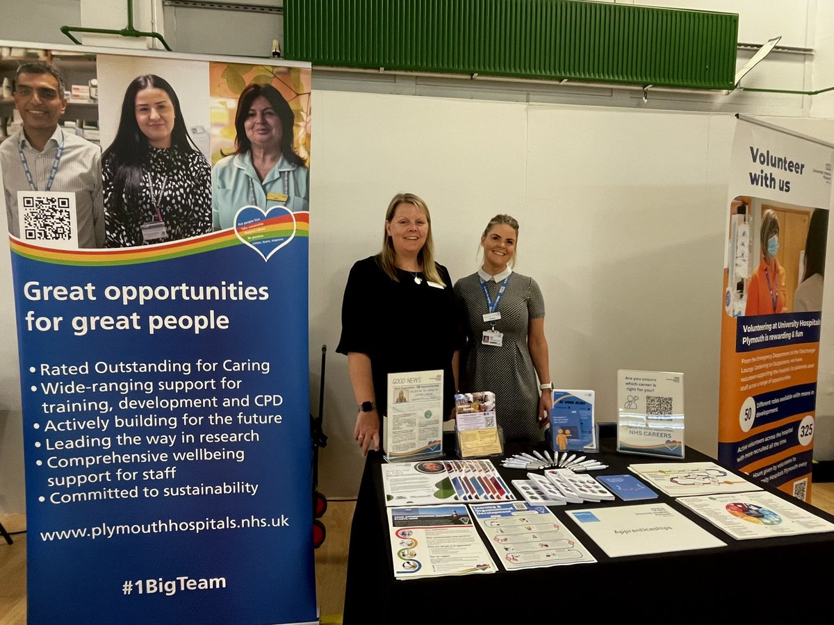 RachCarr1 (@carr1rach) on Twitter photo Such an inspiring day @cityplym to showcase the career opportunities available <a href="/UHP_NHS/">University Hospitals Plymouth NHS Trust</a> 🤩 @CorrinaMBowers <a href="/WEDoOD_UHP/">UHP Learning & OD Team</a> #careerdevelopment #apprenticeships #learninganddevelopment Such an inspiring day @cityplym to showcase the career opportunities available <a href="/UHP_NHS/">University Hospitals Plymouth NHS Trust</a> 🤩 @CorrinaMBowers <a href="/WEDoOD_UHP/">UHP Learning & OD Team</a> #careerdevelopment #apprenticeships #learninganddevelopment